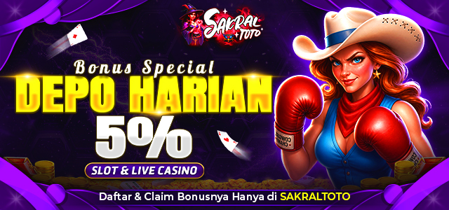 BONUS X-TRA DEPOSIT 5%